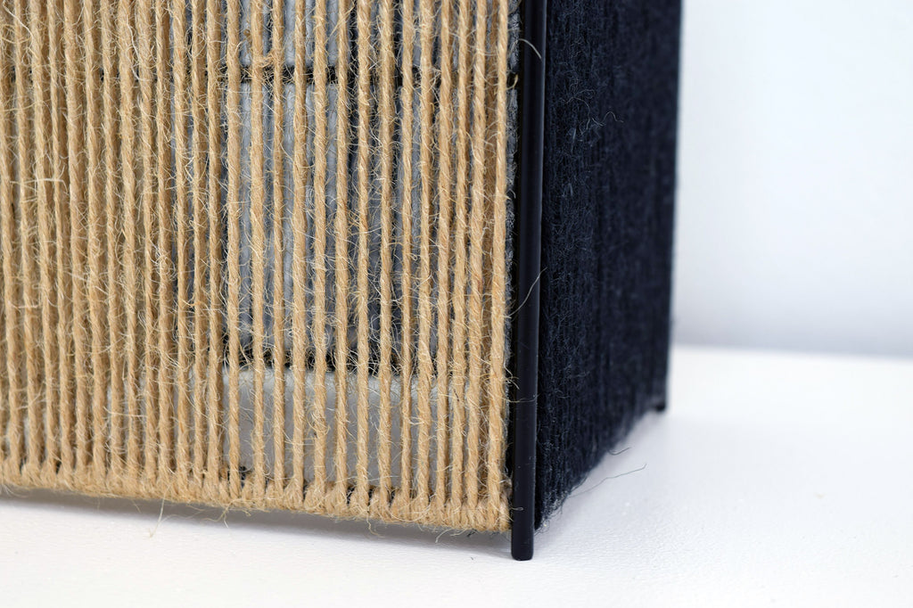 013 HAKA OK22 FINE NATURAL BLACK JUTE