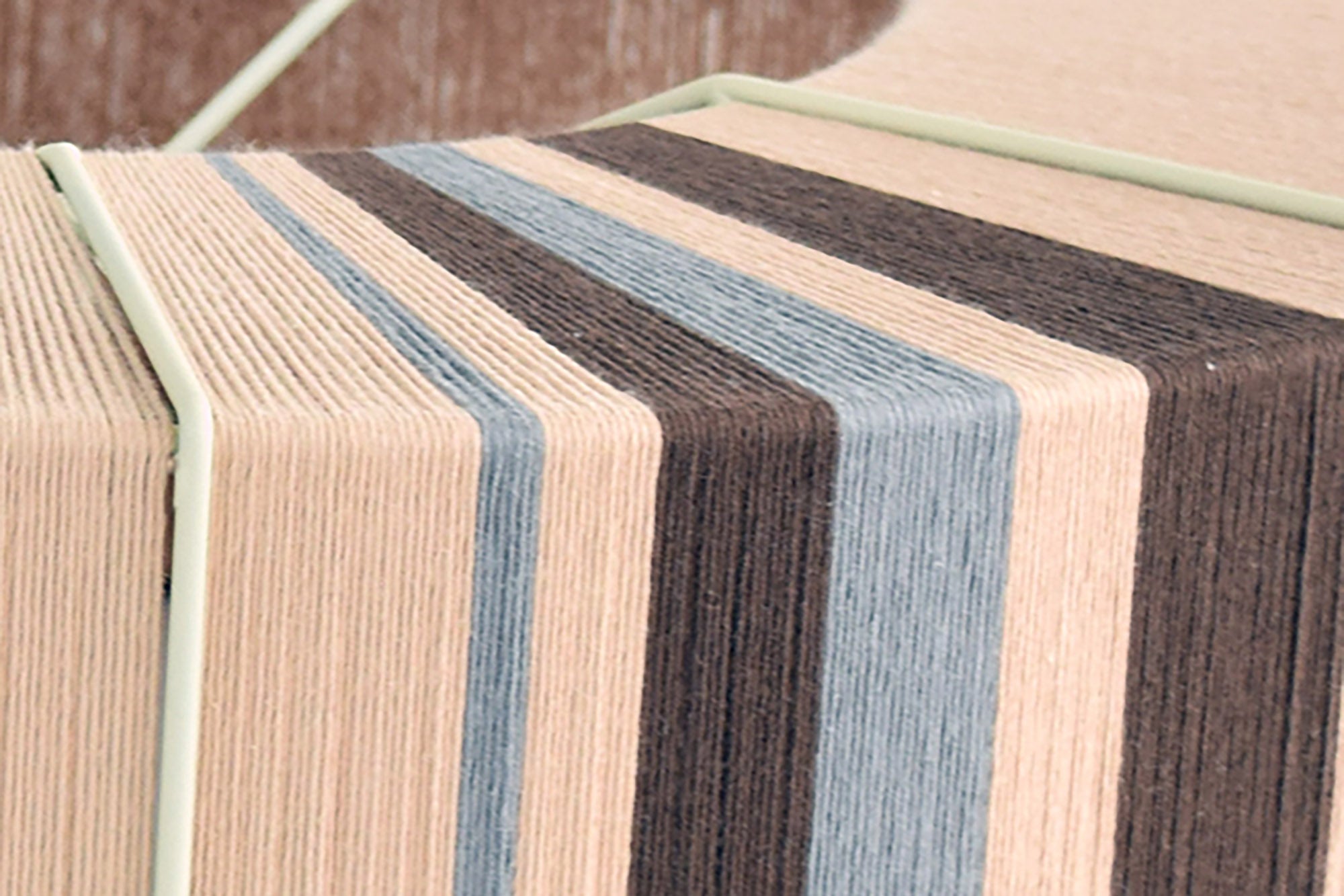 006 SIZE OK08 PINK-GRAY STRIPES M-BROWN O