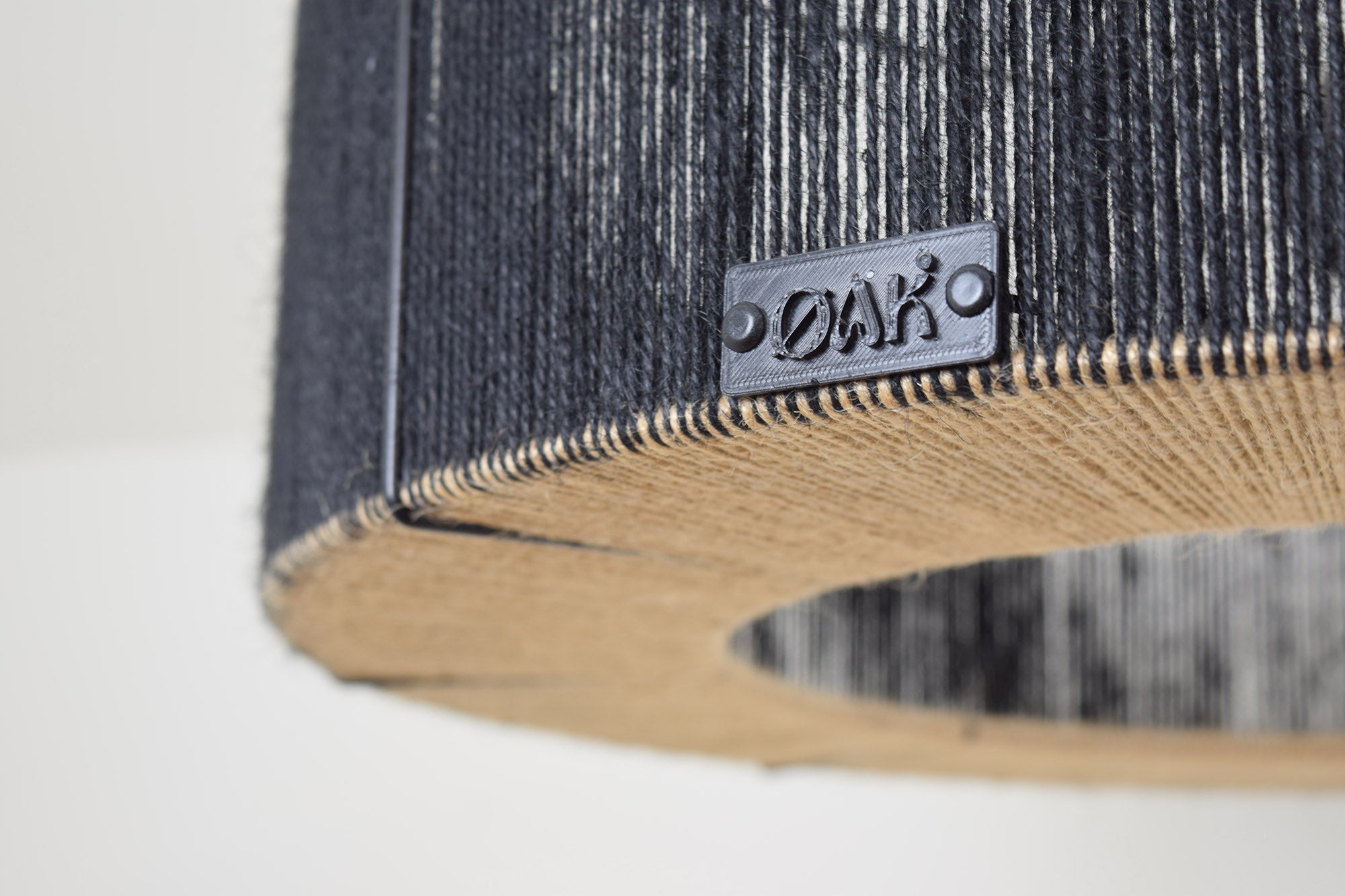 014 MANGA OK09 FINE NATURAL JUTE-BLACK