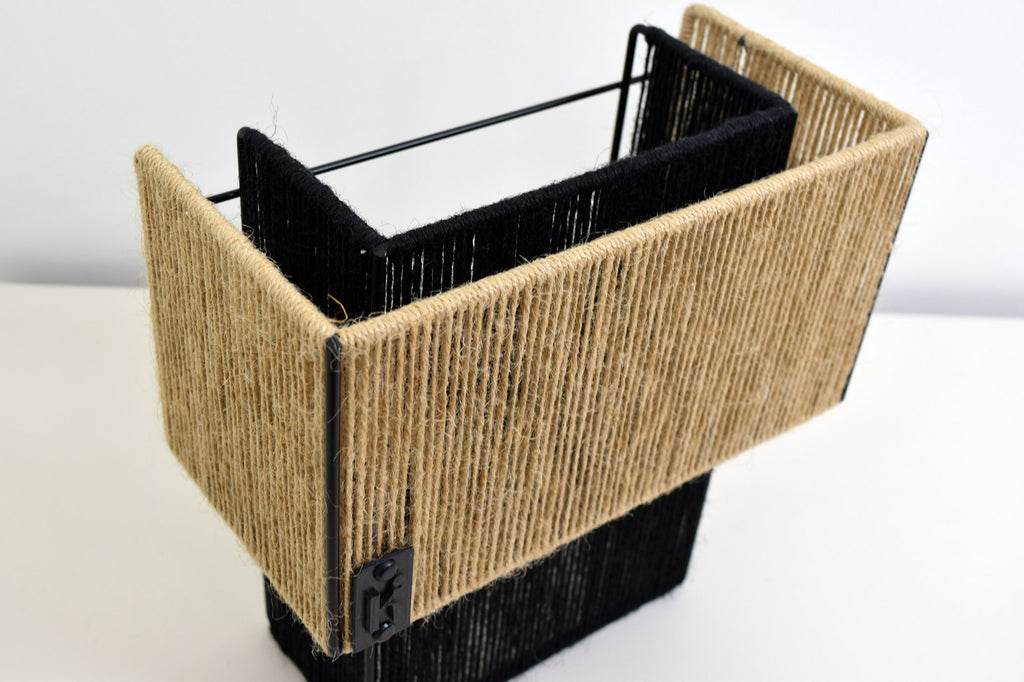 015 WAKA OK31 FINE NATURAL JUTE-BLACK